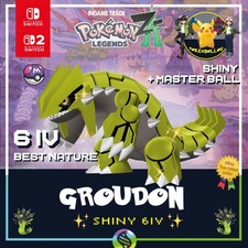 ✨ GROUDON SHINY 6IV - HOME