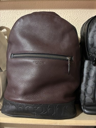 Coach zaino uomo pelle sangue - coach,