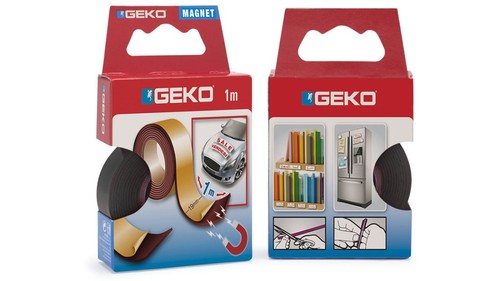 Nastro adesivo magnetizzato - nastro,