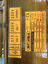 trasformatore di isolamento 220V/2KVA