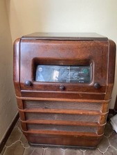 MOBILE RADIO A VALVOLE CON GIRADISCHI "SIEMENS OLAP" - anni '30-'40 in RADICA