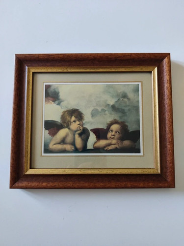 Quadro piccolo con angeli - , di
