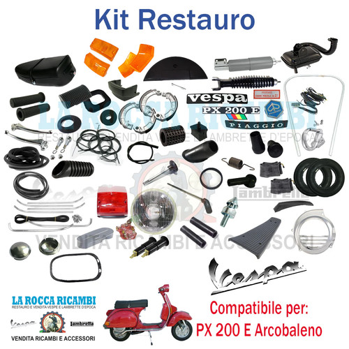 Kit restauro vespa 200 - restauro,