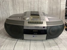 Aiwa CSD-ED59 Boombox CD Stereo Cassette Recorder Vedi Descrizione 