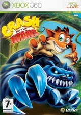 Crash Bandicoot Crash Of The Titans Xbox 360 gioco retrò