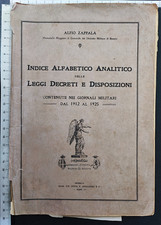 INDEX LAWS DECREES MILITARY