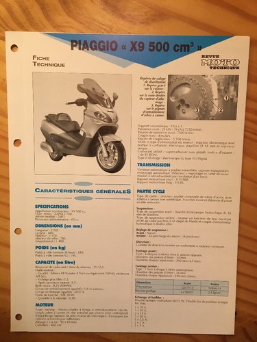 Piaggio scooter 500 2001 - piaggio,