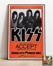 "Kiss Accept 1984 Radio City
