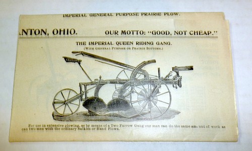 1898 bucher gibbs aratri - 1898,
