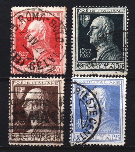 Italia regno 1927 210 213 - 1927, -210»213-