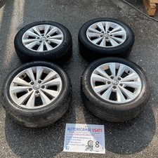 KIT 4 CERCHI IN LEGA GOMME PNEUMATICI VOLKSWAGEN GOLF 7 205/65/R16 2011-2021