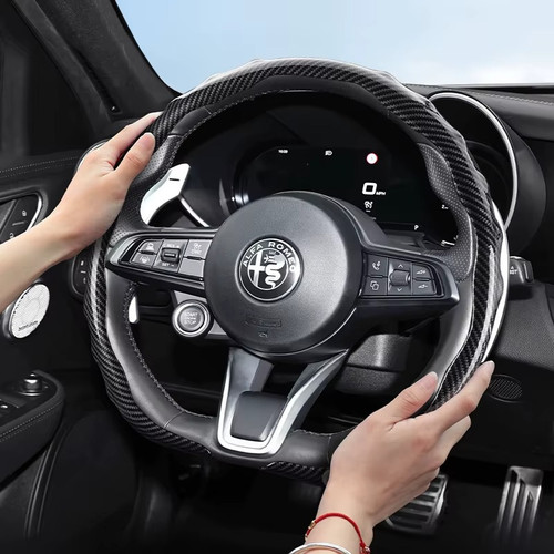 Coprivolante alfa romeo fibra - alfa,