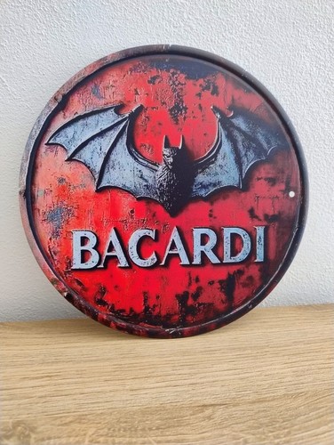 Targa metallo bacardi - targa,