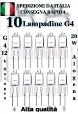 10x lampadina alogene - 10x, g4