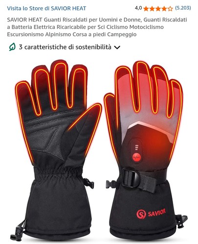 Guanti riscaldati savior - guanti,