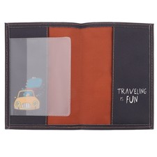  Organizer Documenti di Viaggio Custodia Protettiva Passaporto Porta Carte di Viaggio