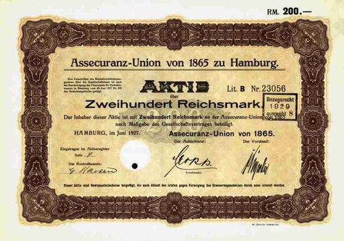 Assicurazione unione del 1865 - assicurazione,