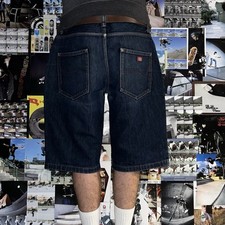 Jorts DICKIES W36 IT47 Uomo Baggy Loose Fit Skater Denim Vintage Y2k