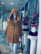 Passeggino 3/4 visone a righe