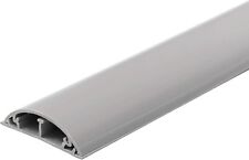 Canalina Passacavi Adesiva per Pavimento 50x12mm, 1 Metro Resistente e Discreta