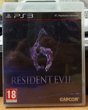 RESIDENT EVIL 6 PS3 EDIZIONE