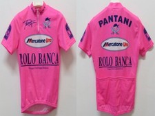 MERCATONE UNO MAGLIA SHIRT JERSEY VINTAGE CICLISMO CYCLING ITALIA PANTANI