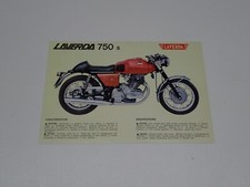 LAVERDA 750 G.T. - 750 S BROCHURE DEPLIANT PROSPEKT (X36)