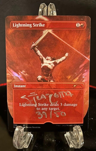 Mtg lightning strike - lightning,