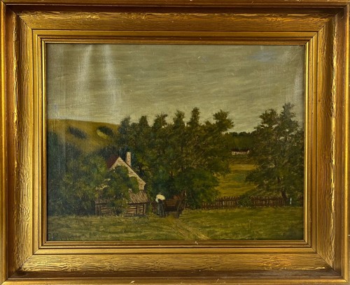 Quadro olio naturalista p - quadro, e.p