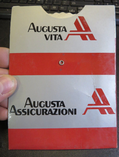 Vecchio disco orario - orario, augusta