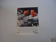 advertising Pubblicità 1990 OPEL KADETT GSi