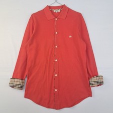 Camicia Burberry colore rosso