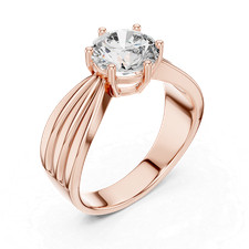 Anello di design in argento