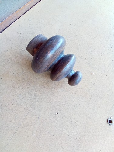 Antico pinnacolo legno - in,