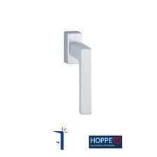 Maniglia Finestra Martellina DK Hoppe Toulon in Alluminio Rosetta Rettangolare