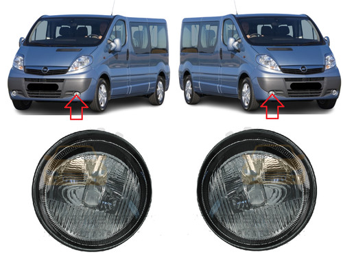 Set coppia fendinebbia - set,