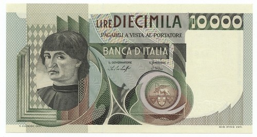10000 lire ritratto uomo a - 10000,