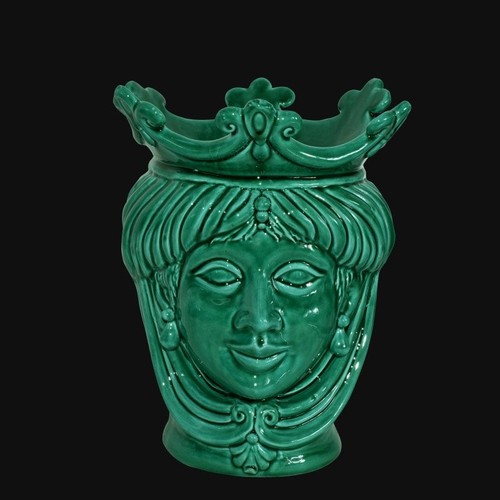 Testa moro ceramica - testa,