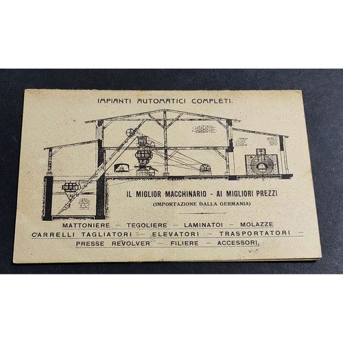 Cartolina doppia ditta - cartolina,