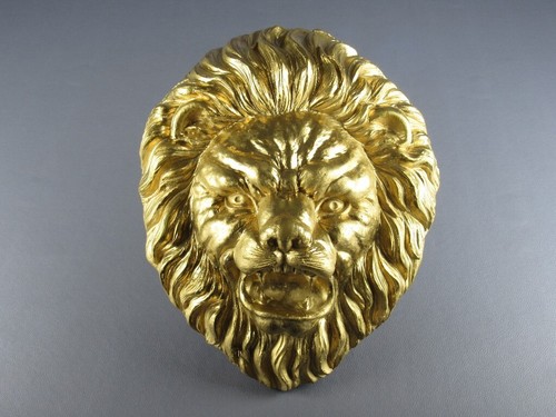 Scultura testa leone