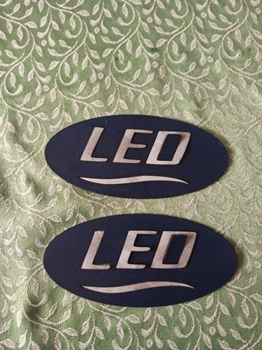 Loghi per gommone led 15x7cm - loghi,