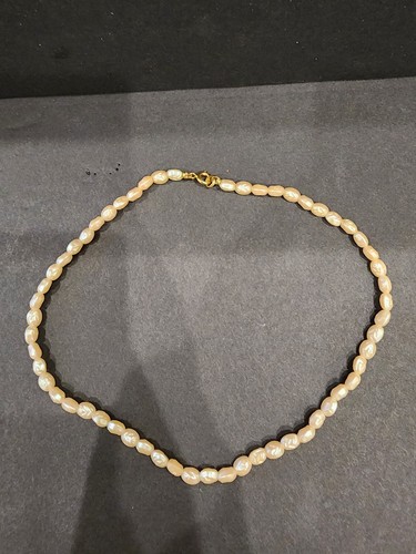 Collana perle riso acqua - riso,