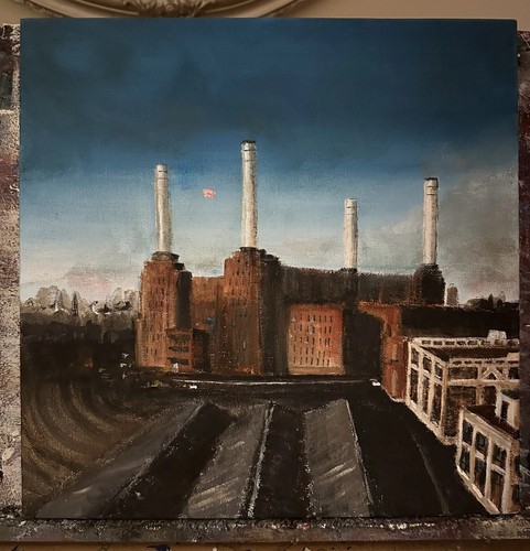 Pink floyd quadro acrilico - floyd,