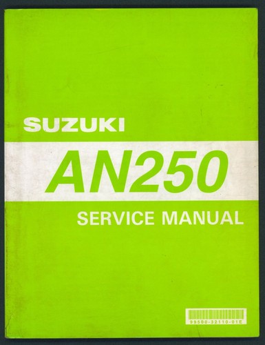 Suzuki an250 burgman manuale - suzuki,
