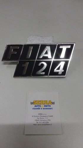Sigla fiat 124 logo - sigla,