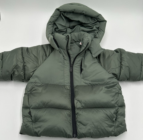 Cappotto verde imbottito zara - verde,