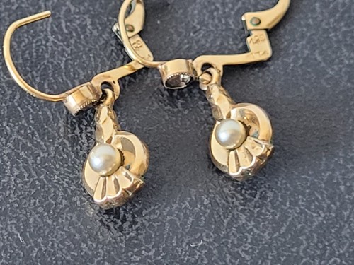 Boucle oreille dormeuse - oreille,