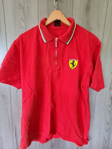 Polo rossa ufficiale ferrari - polo,