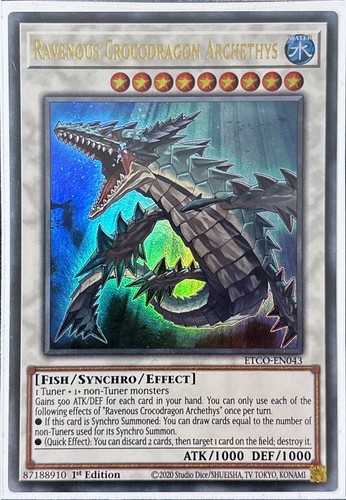 Ravenous crocodragon archethys - ravenous,