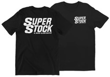 T-shirt nera uomo Super Stock